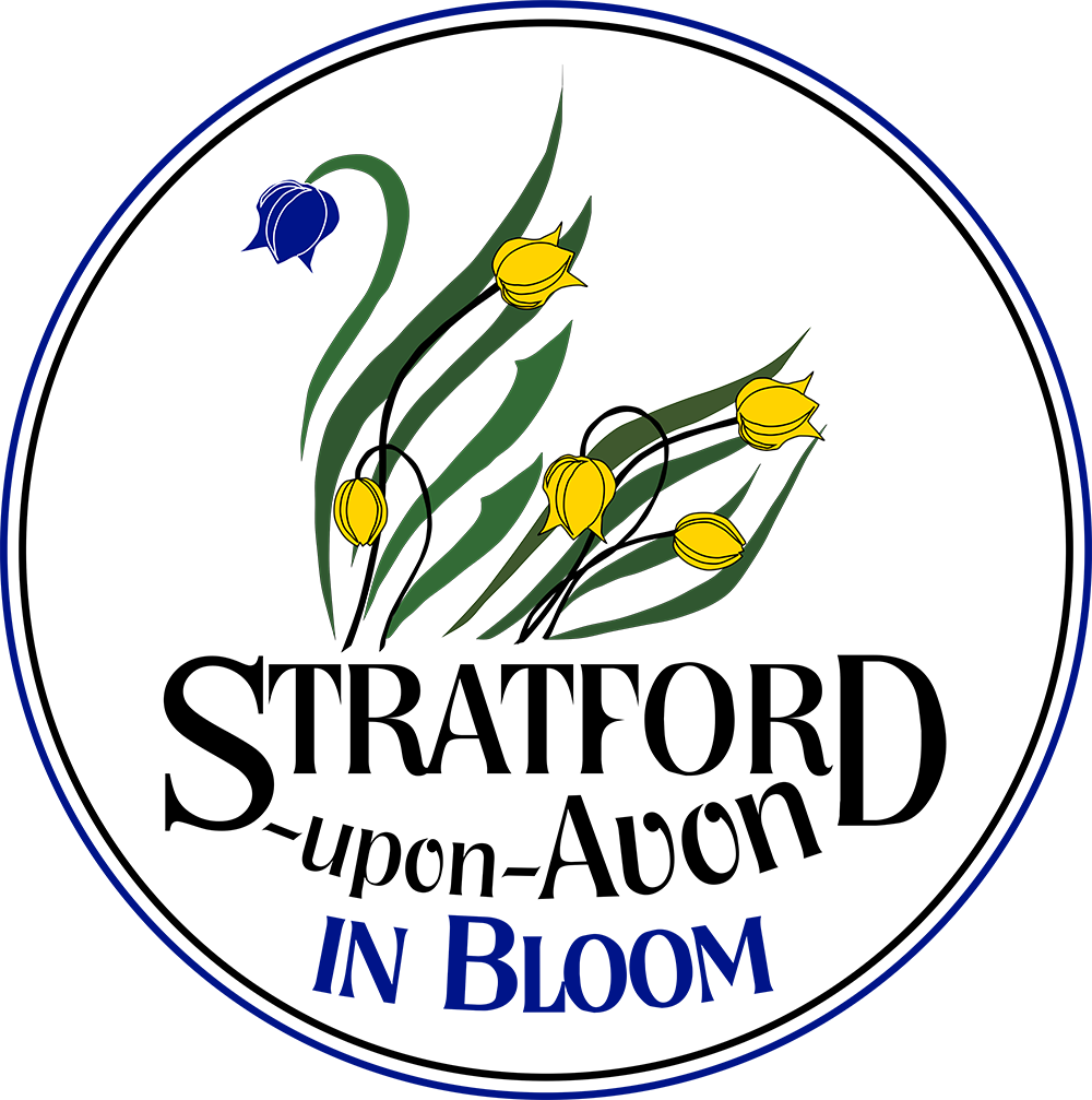 Stratford-upon-Avon in Bloom logo